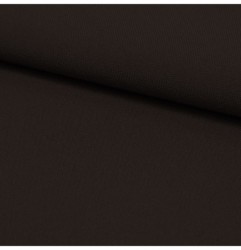 Jednofarebná látka Panama stretch MIG29 tmavohnedá, šírka 150 cm Hnedá Šírka 150 cm