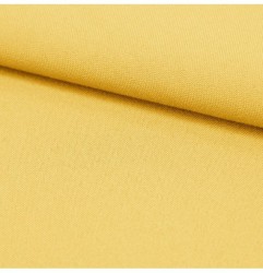 Jednofarebná látka Panama stretch MIG44 pastelovo žltá, šírka 150 cm Žltá