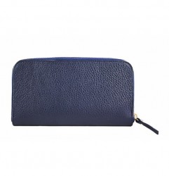 Kožená peňaženka 820B modrá, Modrá