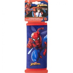 Chránič na bezpečnostné pásy Spiderman modrá