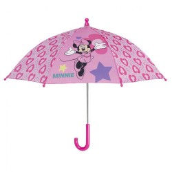 Dievčenské dáždnik Perletti Minnie Mouse ružová