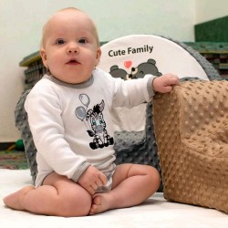 Dojčenská bavlnená čiapočka New Baby Zebra exclusive biela #1