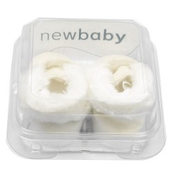 Dojčenské zimné semiškové capačky New Baby 12-18 m béžové #4