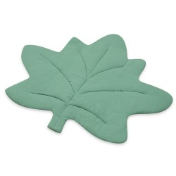 Mušelínová hracia deka New Baby Maple Leaf mint zelená